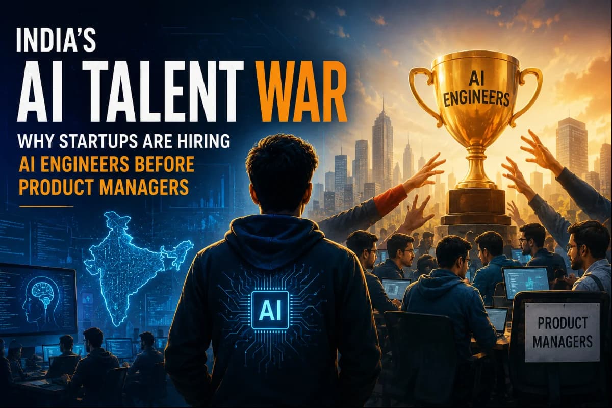 India's AI Talent War: Why Startups Are Hiring AI Engineers Before Product Managers