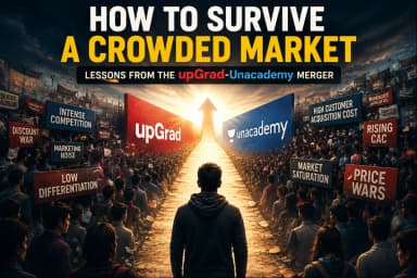 How to Survive a Crowded Market: Lessons from the upGrad-Unacademy Merger