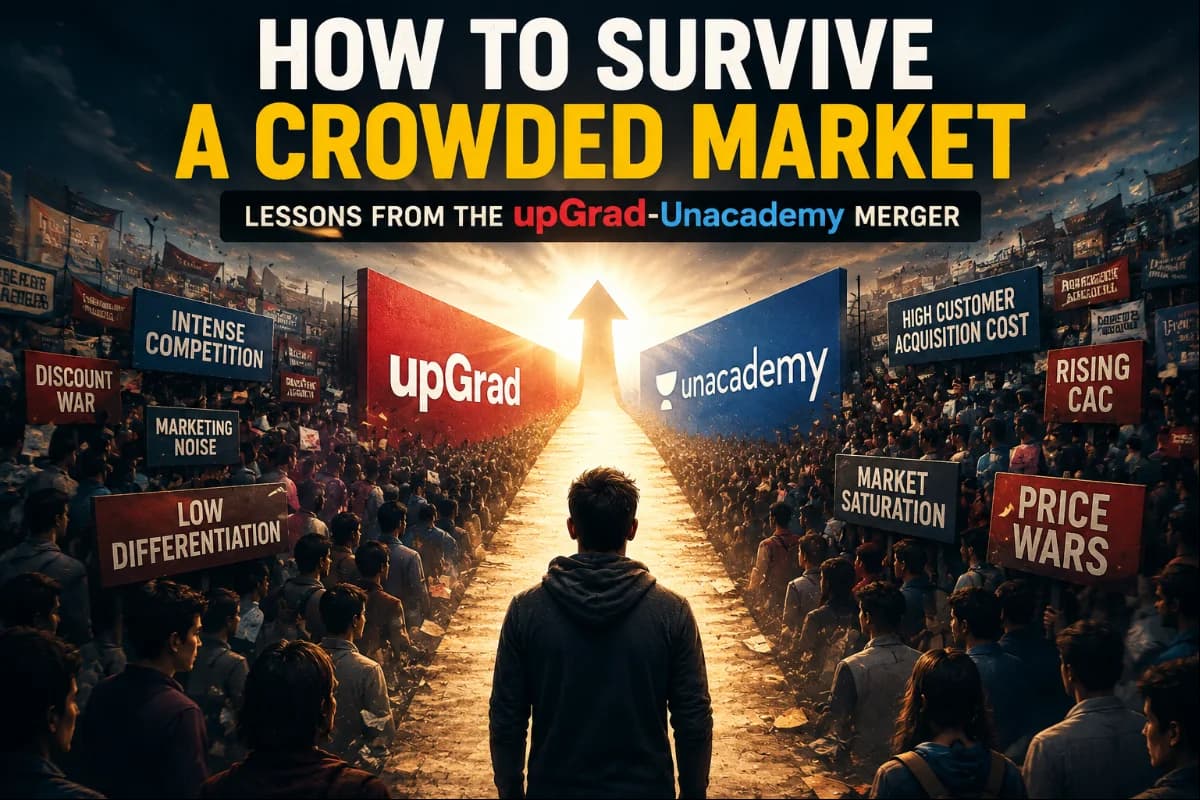 How to Survive a Crowded Market: Lessons from the upGrad-Unacademy Merger